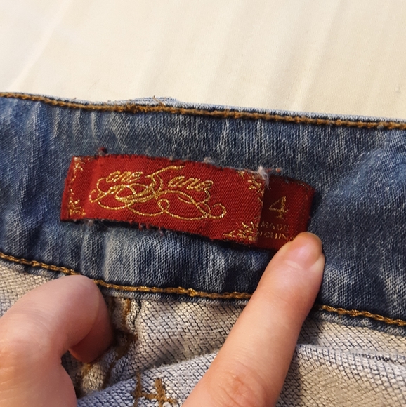 One 5 one blue skinny jeans size 4 - Picture 5 of 6